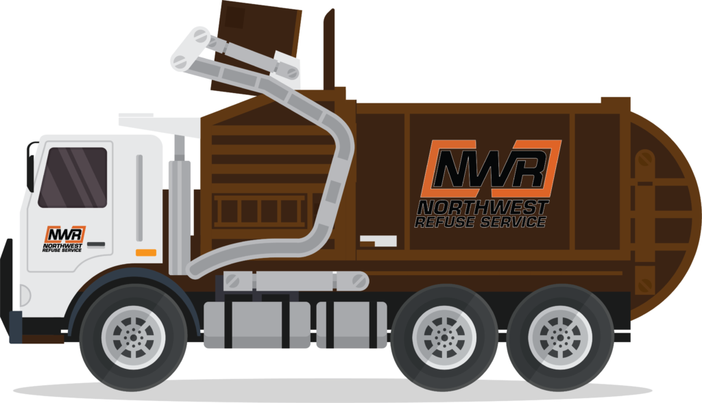 graphic of NWR dump truck